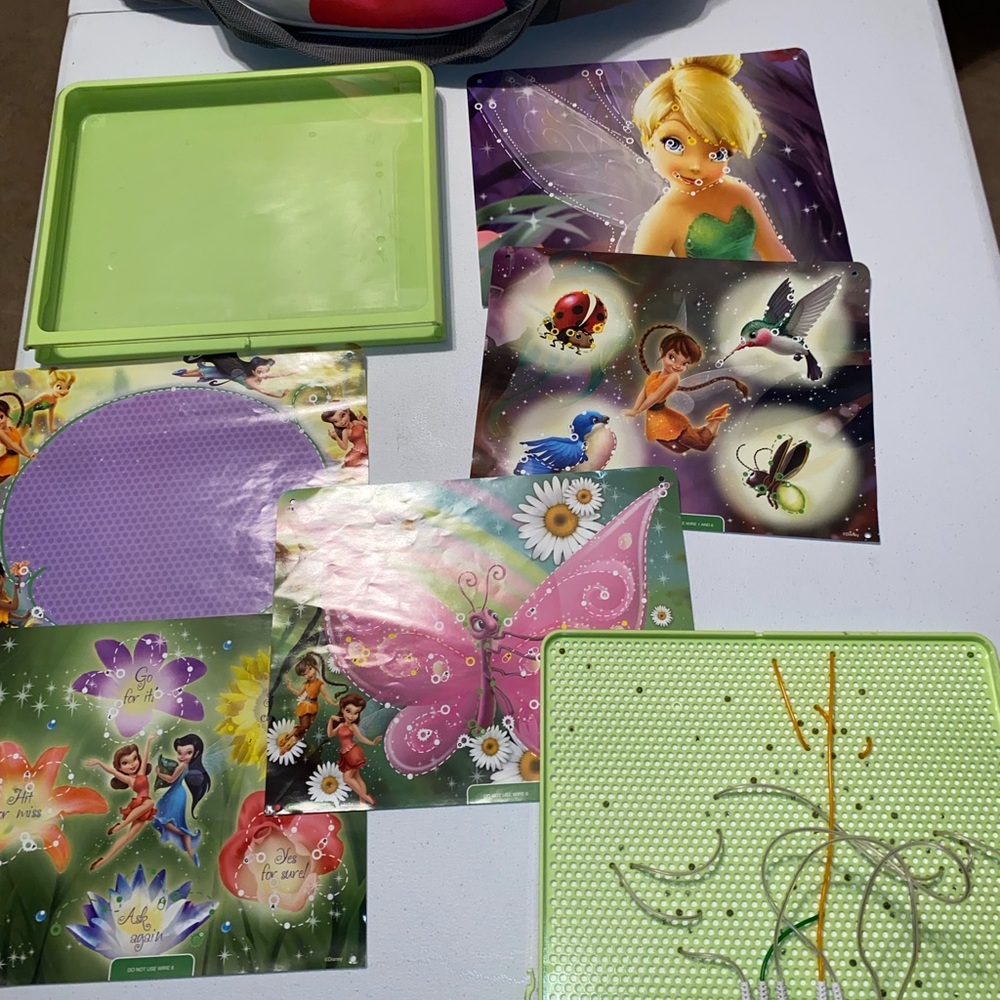 Vintage Tinker Bell light up board